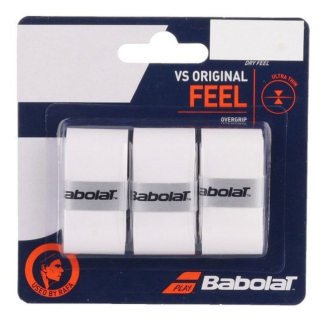 Babolat VS Original Overgrip 3Pack White